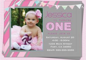 Baby Girl First Birthday Party Invitations First Birthday Invitation Messages for Baby Girl Best