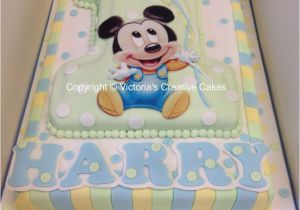 Baby Mickey Mouse 1st Birthday Decorations 11 Baby Mini Mouse Cakes Mickey Mouse Cake and Number 1