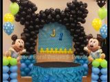 Baby Mickey Mouse 1st Birthday Decorations Baby Mickey 1st Birthday Balloons Decor Balloons Decor
