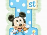 Baby Mickey Mouse 1st Birthday Decorations Baby Mickey Mouse 1st Birthday Invitations 8 Invites