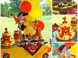 Baby Mickey Mouse 1st Birthday Decorations Kara 39 S Party Ideas Mickey Mouse themed 1st Birthday