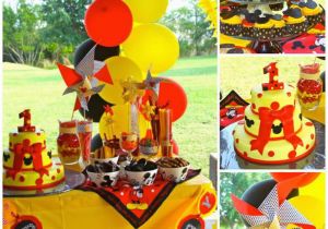 Baby Mickey Mouse 1st Birthday Decorations Kara 39 S Party Ideas Mickey Mouse themed 1st Birthday