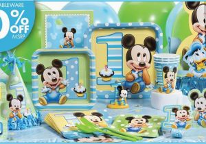 Baby Mickey Mouse 1st Birthday Decorations Mickey Mouse 1st Birthday Party Supplies Baby 39 S 1st