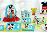Baby Mickey Mouse 1st Birthday Decorations Mickey Mouse 1st Birthday Party Supplies Party City