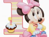 Baby Minnie 1st Birthday Decorations Baby Minnie 1st Birthday Iron On Transfer Instant Download