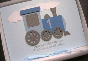 Baby S First Birthday Card Ideas 1st First Birthday Card for Boy Personalised Name Gift