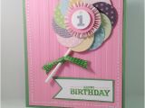 Baby S First Birthday Card Ideas Inkypinkies Baby 39 S First Birthday Lollipop Card How to