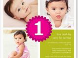 Babys First Birthday Invitations 1st Birthday Invitations