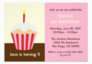 Babys First Birthday Invitations Baby 39 S First Birthday Invitation Zazzle