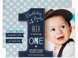 Babys First Birthday Invitations First Birthday Party Invitation Boy Chalkboard Zazzle Com