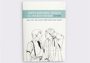Back to the Future Birthday Card Back to the Future Greeting Card