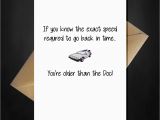 Back to the Future Birthday Card Funny Back to the Future Birthday Card You 39 Re Older Than