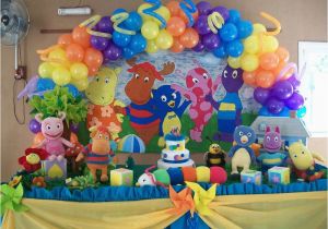 Backyardigans Birthday Decorations Backyardigans Birthday Party Ideas Photo 10 Of 12