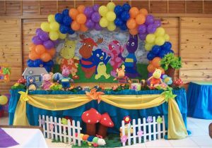 Backyardigans Birthday Decorations Backyardigans Birthday Party Ideas Photo 3 Of 12 Catch