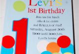 Ball themed Birthday Invitations Ball themed Party Invitation 1st Birthday Pinterest