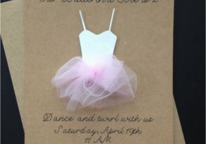 Ballerina Birthday Invites Like This Item