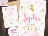 Ballerina Invitations for Birthday Ballerina Invitation Ballerina Party First Birthday