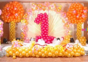 Balloon Decoration for Birthday Girl 10 Stunning First Birthday theme Decorations for Your Baby