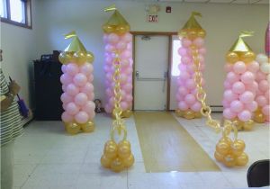 Balloon Decoration for Birthday Girl Princessthemeballoindecor Princess theme Balloons
