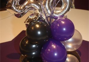 Balloon Decorations for 50th Birthday Balloon Centerpiece for 50th Birthday Ballooncenterpiece
