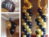 Balloon Decorations for 50th Birthday Birthday Parties