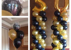 Balloon Decorations for 50th Birthday Birthday Parties