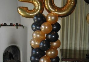 Balloon Decorations for 50th Birthday Special events Decor Balloon Decorations Balloon Drops