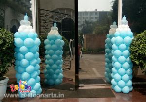 Balloon Decorations for Baby Birthday Baby Boy Balloon Decoration Baby Boy Birthday Balloon