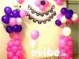 Balloon Decorations for Baby Birthday Lovely Balloon Decoration for Baby Girl Birthday Custom