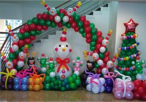 Balloons Decorations for Birthday Parties Christmas Balloon Decoration Ideas Time for the Holidays
