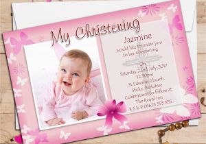 Baptism and Birthday Party Invitations Baptism Invitation Card Baptism Invitation Cards