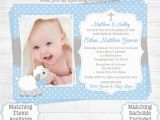 Baptism and Birthday Party Invitations Birthday Invitations Birthday and Baptism Invitations