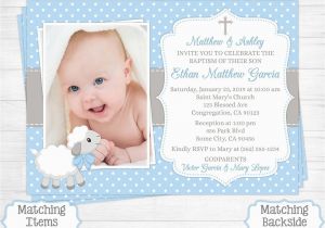 Baptism and Birthday Party Invitations Birthday Invitations Birthday and Baptism Invitations