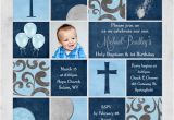 Baptism and Birthday Party Invitations First Birthday and Baptism Invitations Dolanpedia