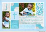 Baptism and Birthday Party Invitations Free Printable First Birthday and Baptism Invitation