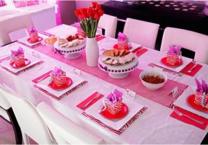 Barbie Birthday Decorations Ideas Kara 39 S Party Ideas Glamorous Barbie Birthday Party Via