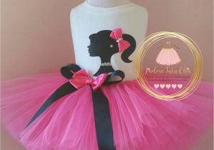 Barbie Birthday Girl Outfit Barbie Birthday Outfit Hot Pink Birthday theme by