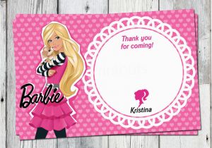 Barbie Birthday Invitation Card Free Printable 10 Marvellous Barbie Birthday Invitation Card Free