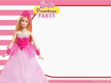 Barbie Birthday Invitation Card Free Printable Barbie Birthday Card Printable Popisgrzegorz Com