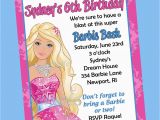 Barbie Birthday Invitation Card Free Printable Free Print Barbie Invitations Birthday Invitations
