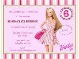 Barbie Birthday Invitations Templates Free 40th Birthday Ideas Birthday Invitation Barbie Template