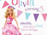 Barbie Birthday Invitations Templates Free Barbie Birthday Invitations Free Ideas Natalies Invitations