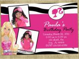 Barbie Birthday Invitations Templates Free Best 25 Barbie Invitations Ideas On Pinterest