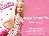 Barbie Birthday Invitations Templates Free Birthday Invitation Templates Barbie Birthday Invitations