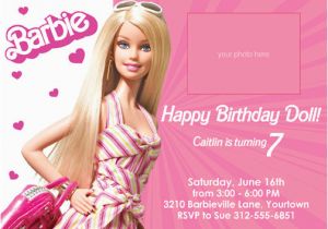 Barbie Birthday Invitations Templates Free Birthday Invitation Templates Barbie Birthday Invitations