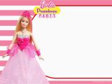 Barbie Birthday Invitations Templates Free Free Barbie Birthday Invitation Templates Free