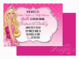 Barbie Birthday Invitations Templates Free Free Printable Barbie Birthday Party Invitations