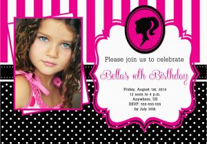 Barbie Birthday Invites Barbie Birthday Invitation Partyexpressinvitations