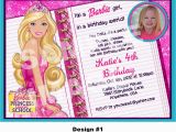 Barbie Birthday Invites Barbie Birthday Invitations Modern Designs Invitations