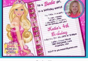 Barbie Birthday Invites Barbie Birthday Invitations Modern Designs Invitations